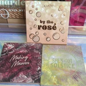 Colourpop eyeshadow pallets